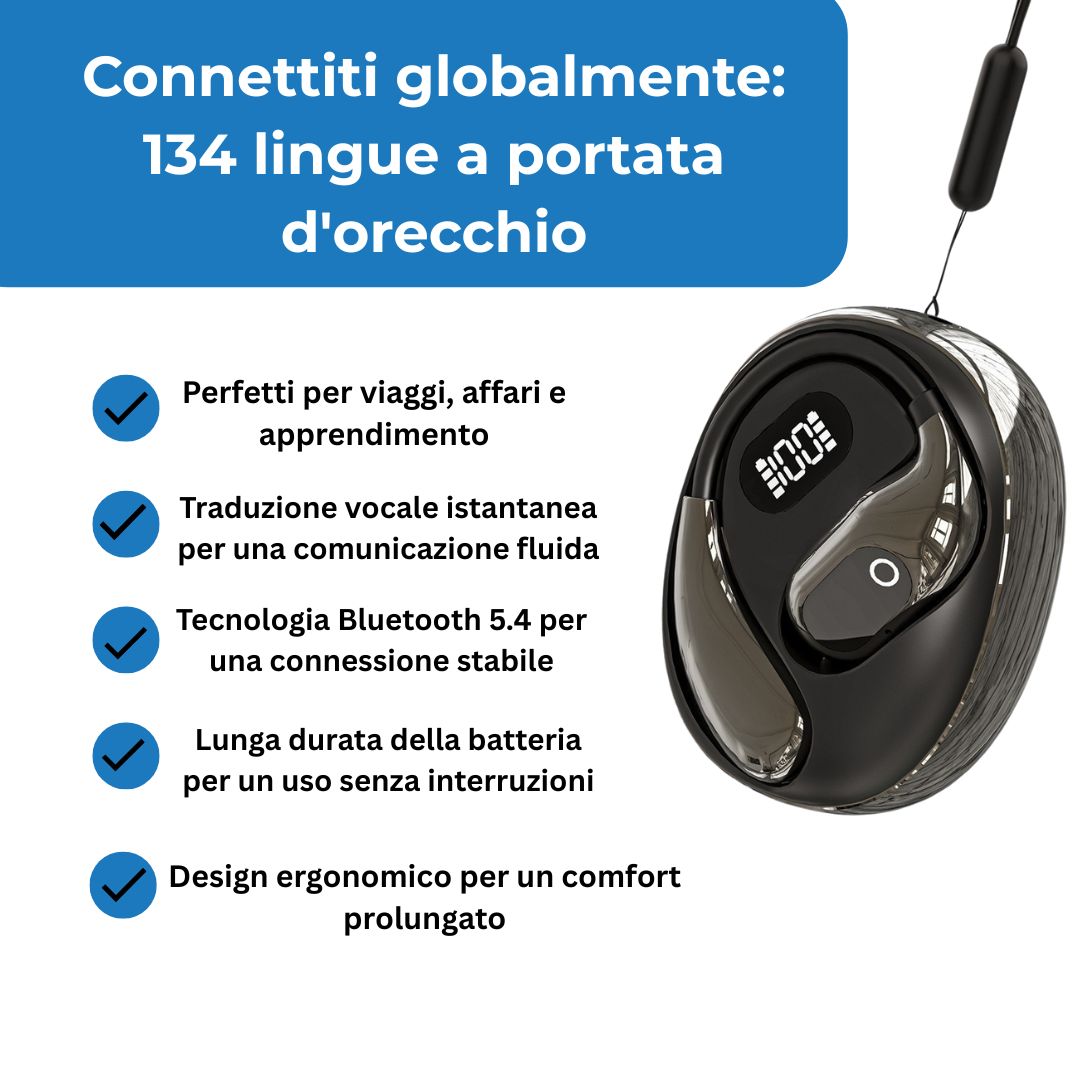 Auricolare Traduttore | Stellux®